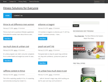 Tablet Screenshot of fitness-solutions.org