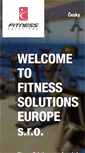 Mobile Screenshot of fitness-solutions.cz